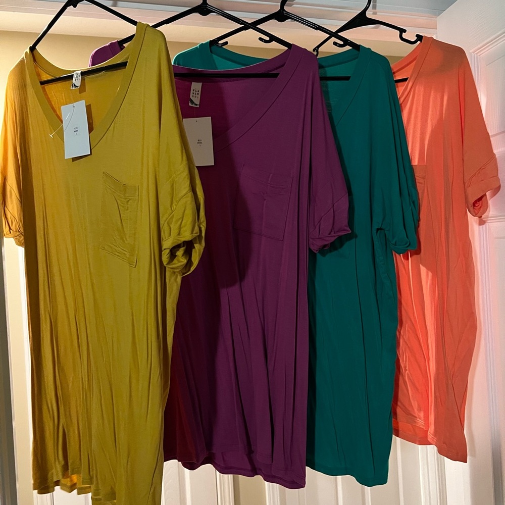 Vibrant Oversized T-Shirts